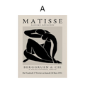 Abstraktes Poster im Matisse-inspirierten Stil – Modernes Wandbild für Wohnzimmer & Schlafzimmer · Ästhetische Wanddeko ohne Rahmen
