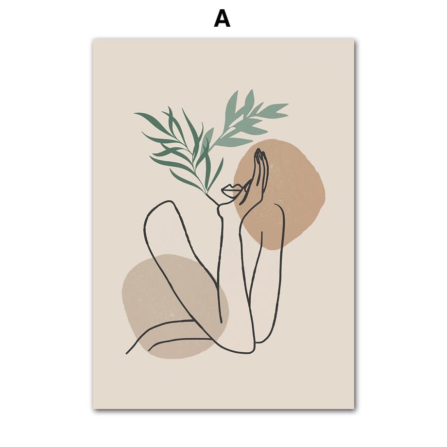 Poster Boho Let’s Go Cozy – Ästhetisches Wandbild für Wohnzimmer & Schlafzimmer · Moderne Wanddeko ohne Rahmen