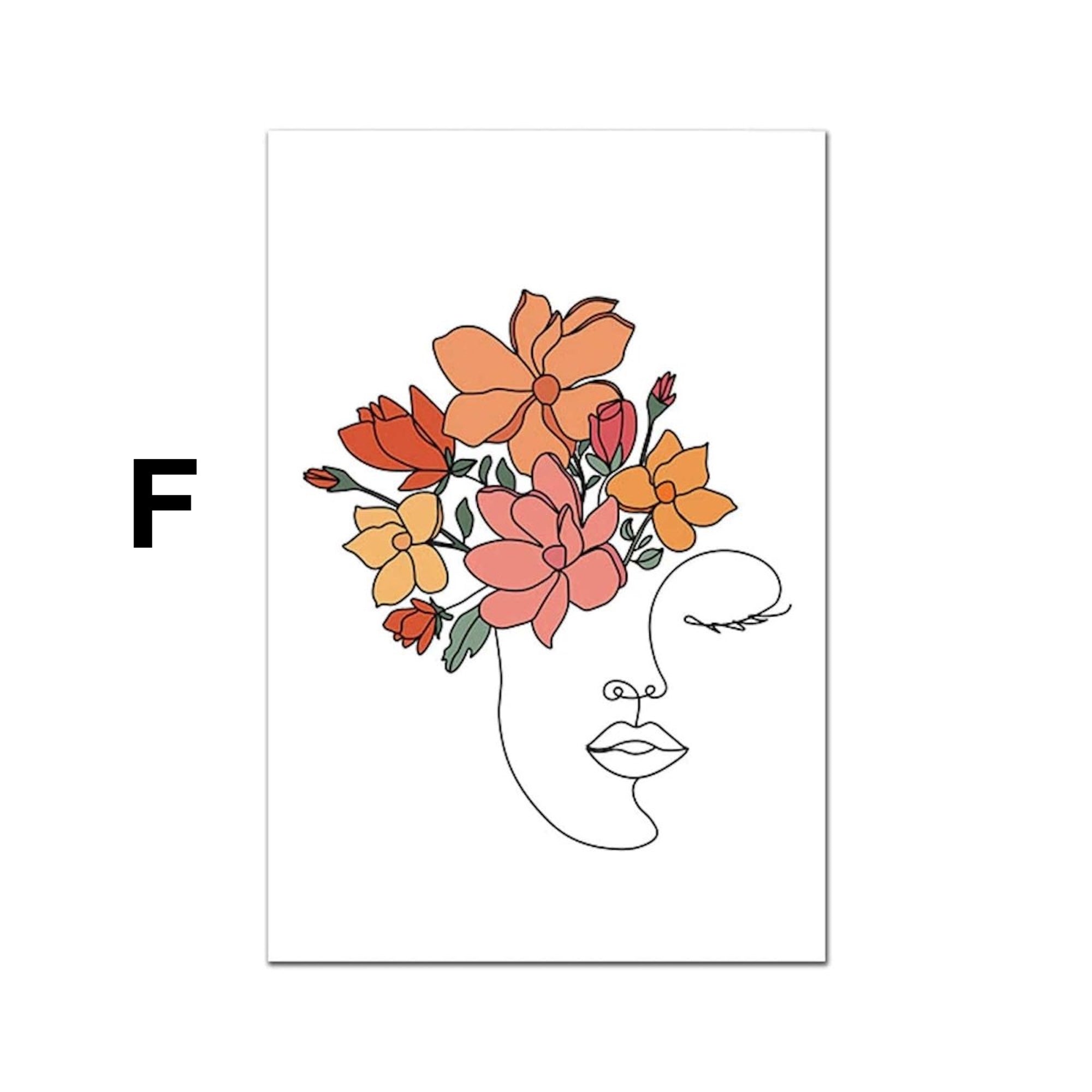 Poster Boho Sonne Botanik Blätter – Ästhetisches Wandbild für Wohnzimmer & Schlafzimmer · Minimalistische Wanddeko ohne Rahmen