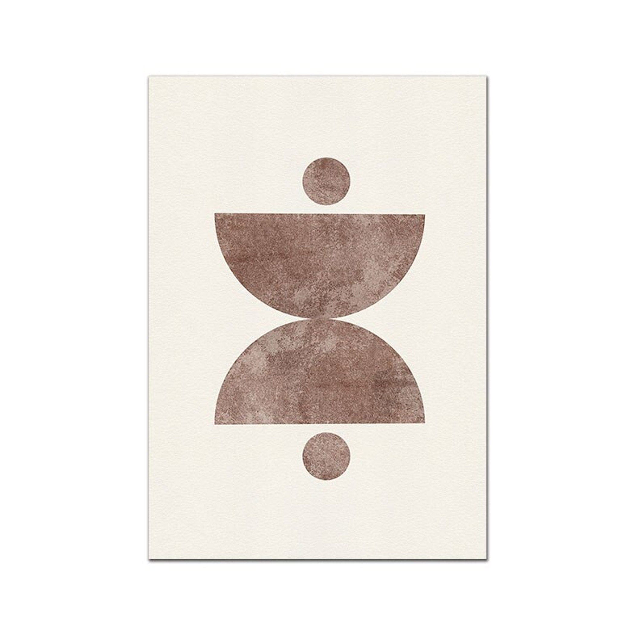 Poster Botanik Bogen Blumen – Ästhetisches Wandbild für Wohnzimmer & Schlafzimmer · Gallery Wall Deko · Kunstdruck ohne Rahmen