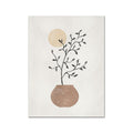 Poster Botanik Bogen Blumen – Ästhetisches Wandbild für Wohnzimmer & Schlafzimmer · Gallery Wall Deko · Kunstdruck ohne Rahmen