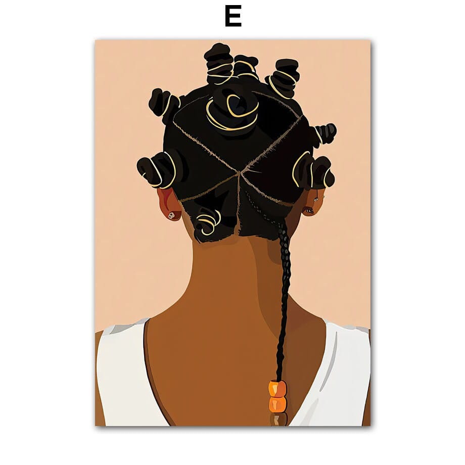 Poster Hip Hop Schmuck Mode Mädchen Schwarz – Urbanes Wandbild für Wohnzimmer & Schlafzimmer · Street Art Wanddeko ohne Rahmen