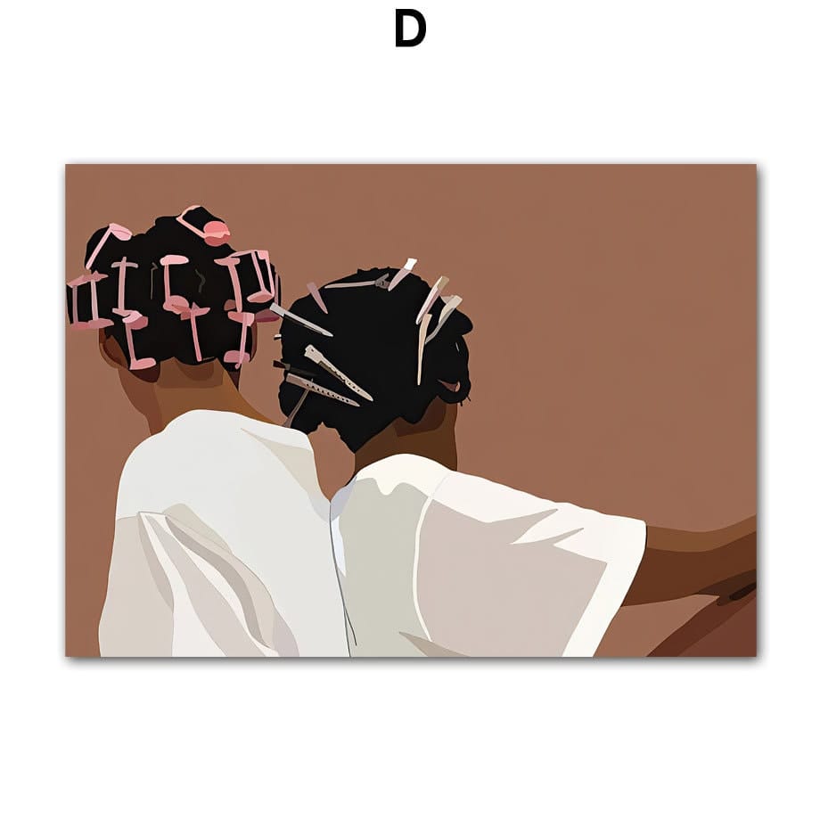 Poster Hip Hop Schmuck Mode Mädchen Schwarz – Urbanes Wandbild für Wohnzimmer & Schlafzimmer · Street Art Wanddeko ohne Rahmen