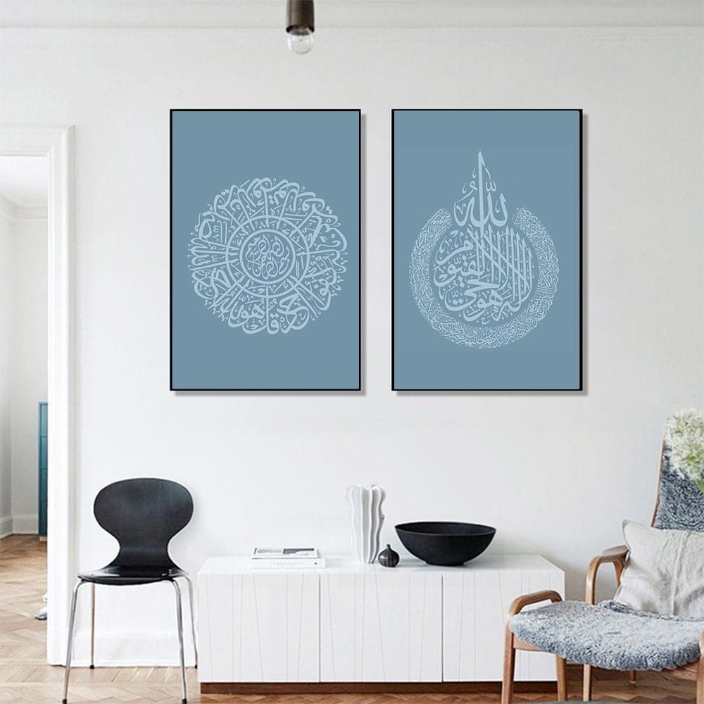 Poster Istanbul Sultan-Ahmet Moschee – Blaue Moschee Wandbild für Wohnzimmer & Schlafzimmer · Ästhetische Wanddeko ohne Rahmen
